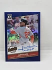 JUAN SOTO 2020 OPTIC HIGHLIGHT SIGNATURE BLUE AUTO /15 PSA Autograph Nationals