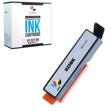 1PK Replacement 923 Black Ink Cartridge for HP OfficeJet Pro 8122e, 8135e, 8138e