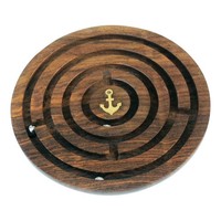 Labyrinth-Spiel Spiel Aus Holz Sea-Club