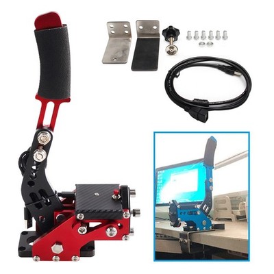 14Bit USB3.0 Handbremse Handbrake für Racing Games Wheel Stand G29 PS4/PS5 Rot