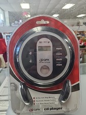 BRAND NEW GPX Portable CD Player Model CDP1805 CD/CDR/CDRW White