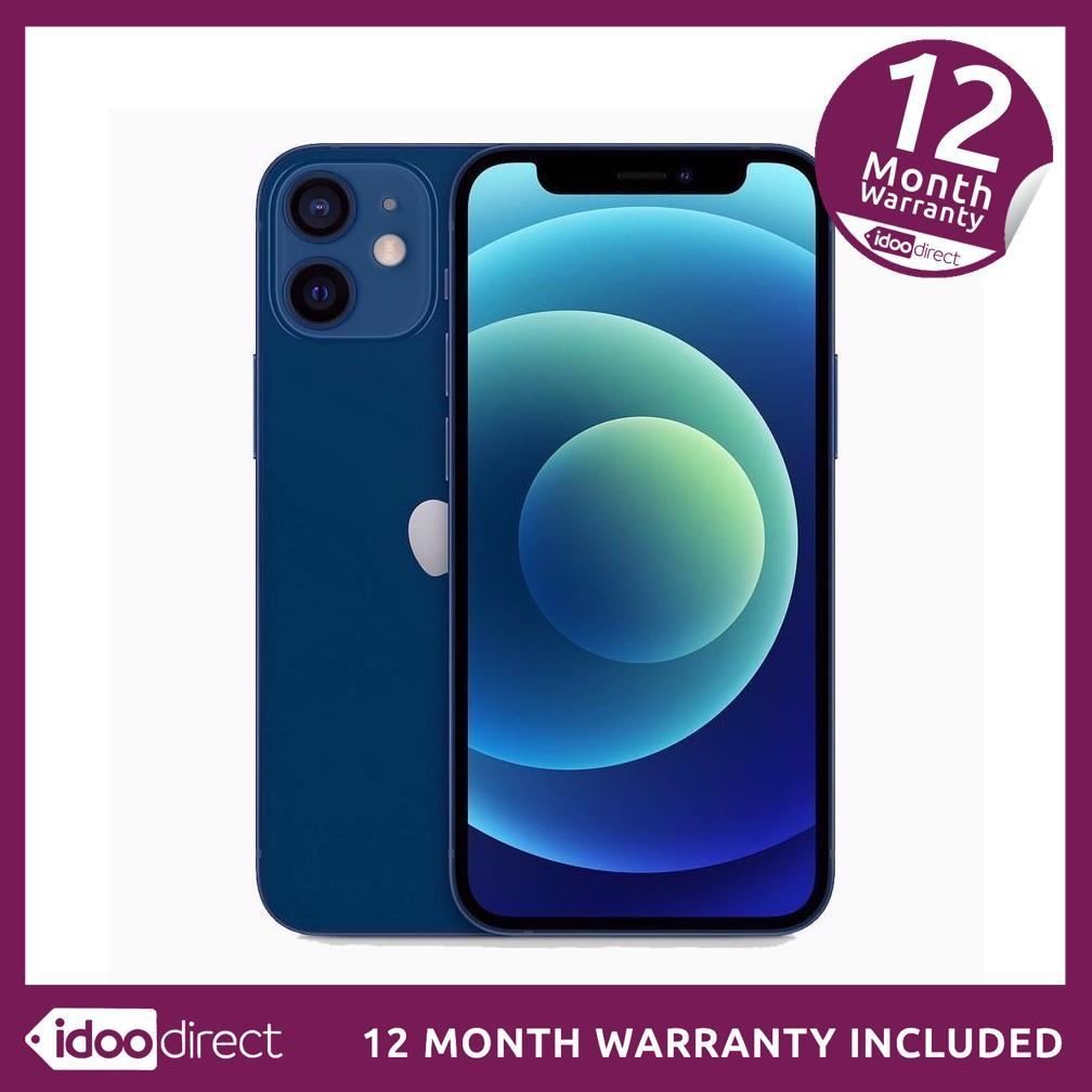 Apple iPhone 12 Mini A2399 128GB 12MP Smartphone Mobile Blue Unlocked GRADE C>