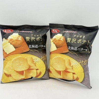 (2CT)YBC Thick Cut Potato Hokkaido Butter Flavor 50g日本北海道黄油口味薯片
