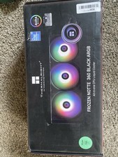 Thermalright Frozen Notte 360 Black ARGB V2 AIO Liquid CPU Cooler 360mm New