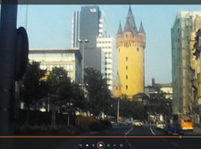 FRANKFURT GERMANY EUROPE TRIP TRAVEL VINTAGE SUPER 8 HOME Movie Film Reel C590