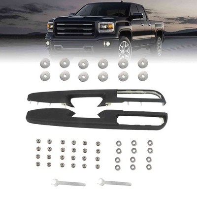Black Door Armrest Repair 80995 Front LH + RH Side for 2010-14 Tahoe Silverado