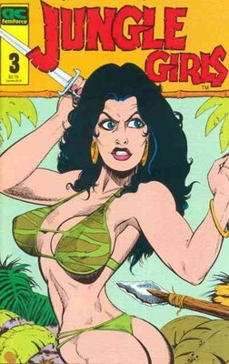 Jungle Girls #3 FN; AC | Tara Cover - w/Bag+Board