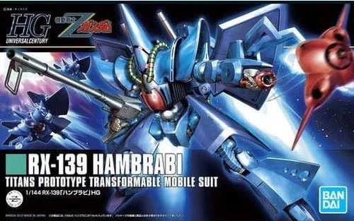 Bandai 1/144 HG #145 RX-139 Hambrabi Titans Prototype Mobile Suit 5060971'