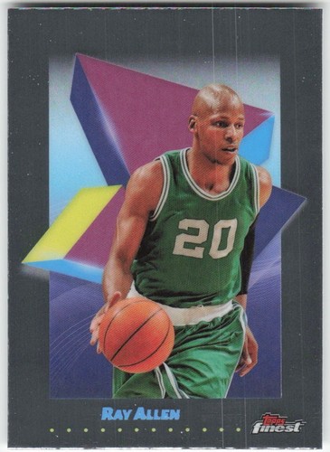 1996-1997 Topps Finest Ray Allen #22 RC Rookie BGS 8.5 NM-MT HOF 