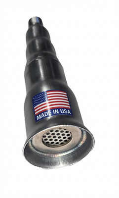 4-Stage Exhaust Muffler, 1/2  NPT Mild Steel   Go-Karts, Mini Bikes, Motorized B