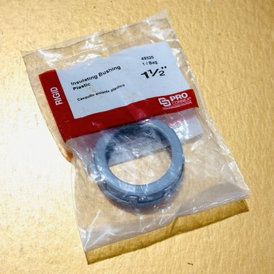 #ad #ad RIGID Electric ProConnex 1 1 2quot; Plastic Bushing $4.76