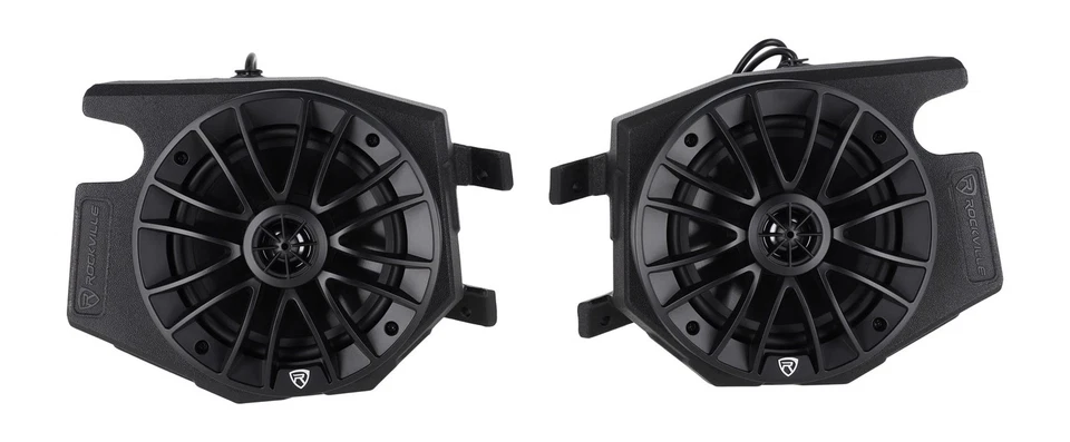 Altavoces Rockville RZL7 6.5" 600w Panel Kick + Carcasa para Polaris RZR 2014-2023 Foto 2 de 4