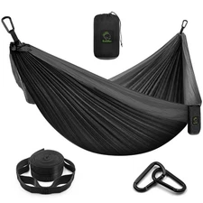 Camping Hammock Double  Single Portable Hammock with Tree Straps, Lightweight...