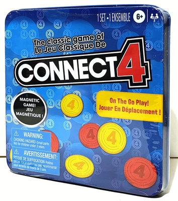 #ad #ad Connect 4 Hasbro Classic Game Play on The Go Magnetic Set Age 6 New $14.00