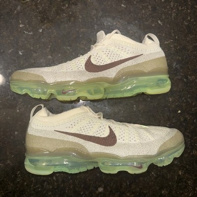 Size 11 - Nike Air VaporMax 2023 FK Flyknit Coconut Milk White Green DV1678-101