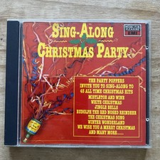 Party Poppers - Sing along Christmas Party CD Xmas Festive Season Traditional 