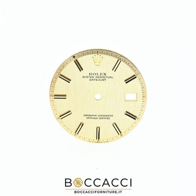 ROLEX Champagne Linen Dial for Datejust 36mm ref 1601/8 Calib: 1570, 1575 Ref...