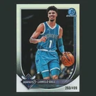 LaMelo Ball /499 #BCV-86 2025-26 Bowman Chrome Refractor Charlotte Hornets Card
