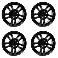 18x8.5 Gmc Chevy Tahoe Silverado Sierra Suburban Black Oem 5646 Wheels 18 Rim