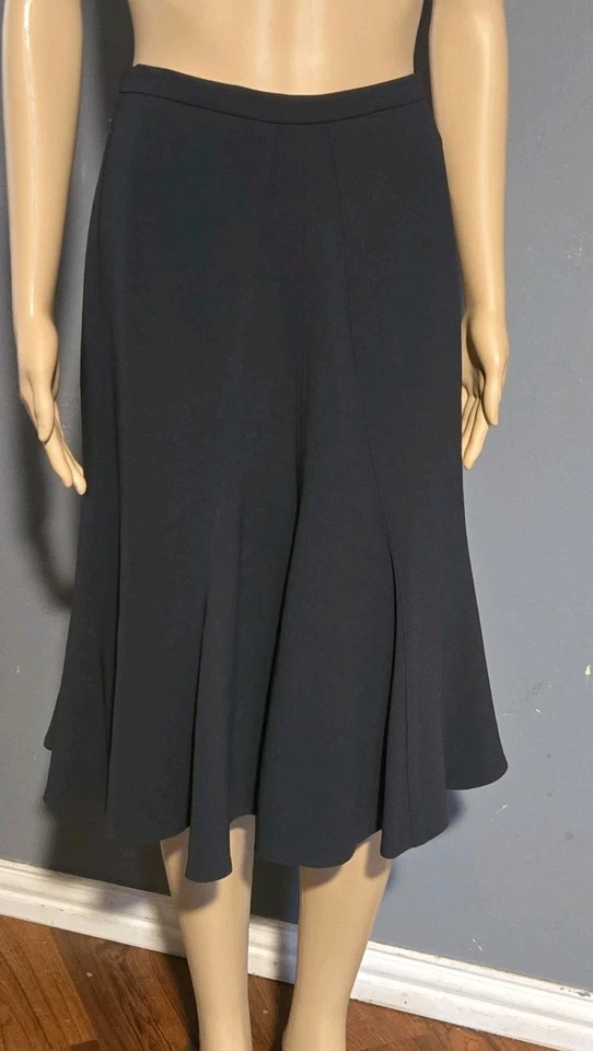 Jones New York 女式黑色西装夹克 8 裙 6 码套装 — 第 3/4 张图片