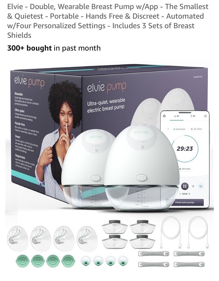Elvie EP01 Double Electric Breast Pump