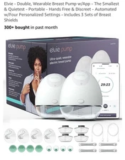 Elvie EP01 Double Electric Breast Pump