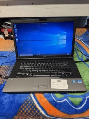 fujitsu lifebook e752, Win10pri64, i5 CPU, 250 GB, 4 GB, DVDRW, WiFi, #809