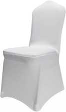 50 White Lycra Spandex Chair Covers Stretch Wedding Party Banquet Event Decor