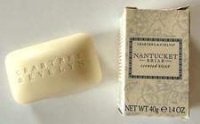 NIB Crabtree Evelyn Nantucket Briar Scented Bath Soap Lemon/ Honey 1.4 oz Bar