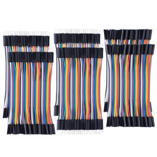 10Cm 240Pcs Breadboard Jumper Wires Cable Kit Male to Female, Male to Male, Fema