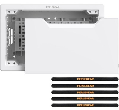 9  in-Wall Media Box, Electrical Box, Recessed Outlet Box and Media Enclosure