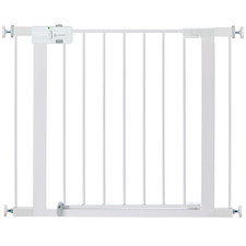 Safety 1St Easy Install Walk Thru Baby Gate for Doorway with Door, Dog Gates, Fi