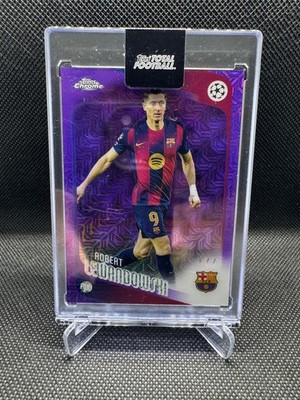 Robert Lewandowski /7 - Topps Chrome UCC 2025-26