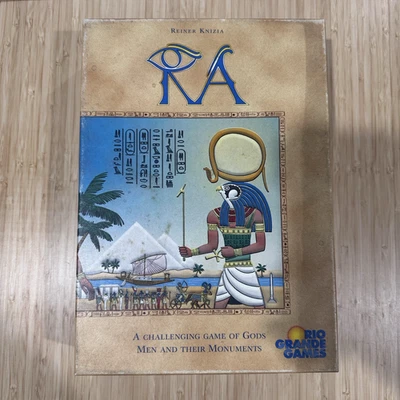 RA Board Game 100% Complete Reiner Knizia Rio Grande Games 1999 Used - Image 1 of 4