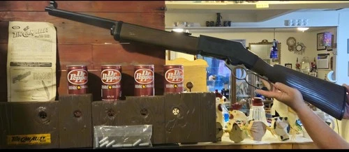 Vintage 1976 Ideal, Tin Can Alley Electronic Rifle & Target Game