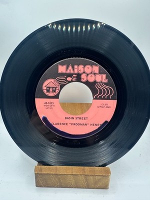 CLARENCE FROGMAN HENRY - BASIN STREET / I TOLD MY PILLOW MAISON DE SOUL 1013 45