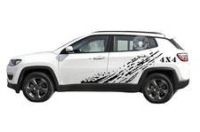 Graphics Mud Splash Stripe Sticker For Jeep Grand Cherokee Car Side Door Decals