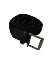 Stretch Belt Web Woven Golf Black Mens Sz 42/...