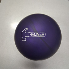Hammer Purple Pearl Urethane purple pin bowling ball 15 LB. new in box  152
