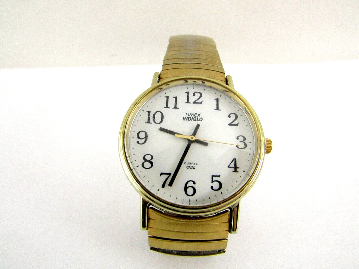 Timex indiglo top quartz water resistant