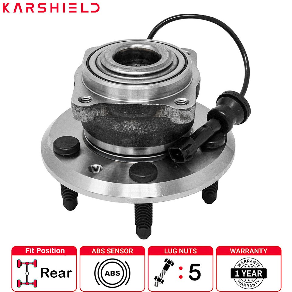 Rear Wheel Hub Bearings Set For 2010-2017 Chevrolet Equinox GMC - Foto 9