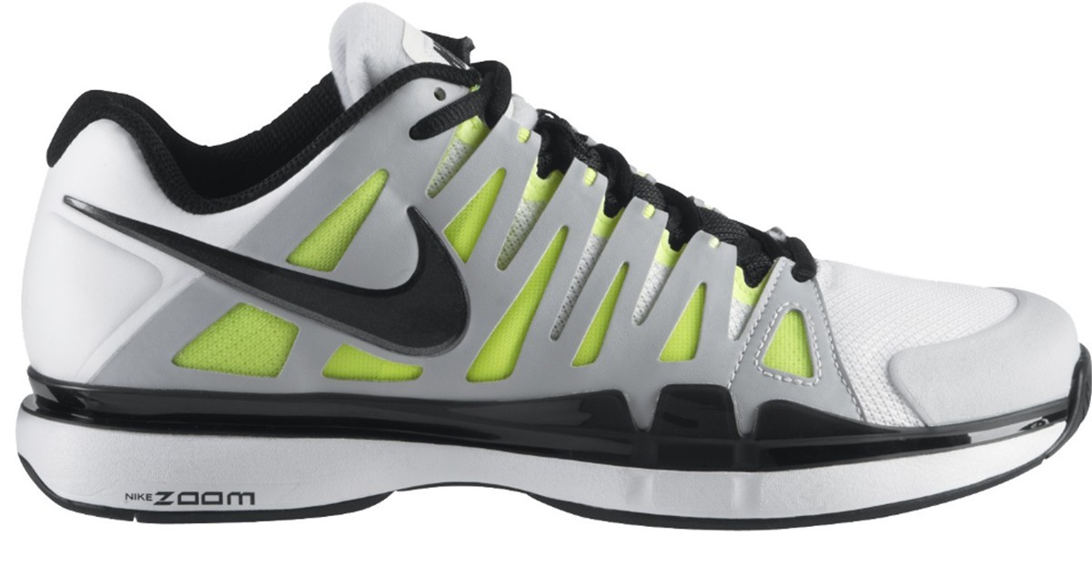 NIB Nike Federer ZOOM VAPOR 9 TOUR Men's Tennis Shoes 488000-100