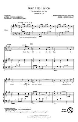 Rain Has Fallen Discovery Level 1 Discovery Choral VoiceTrax CD