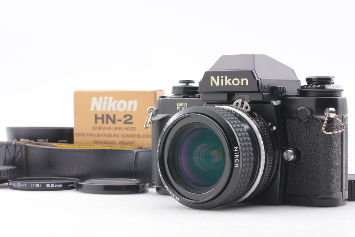Nikon F3 アイレベル ニコン】F3アイレベル・HP・P・T・AFの見た目の違いと見分け方を