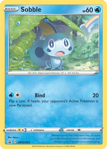 Sobble SWSH003 SWSH: Sword & Shield Promo Cards