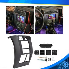 Double Din Dash Bezel Radio Stereo Mounting Kit For Jeep Wrangler Tj 1997-2002 Double Din Dash Bezel Radio Stereo Mounting Kit For Jeep Wrangler Tj 1997-2002