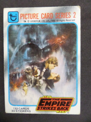 1980 STAR WARS EMPIRE STRIKES BACK SERIES 2 Trading Cards Pick/Complete Your Set