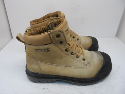 Dakota Men's 6'' 6518 Steel Toe Steel Plate Safety Work Boots