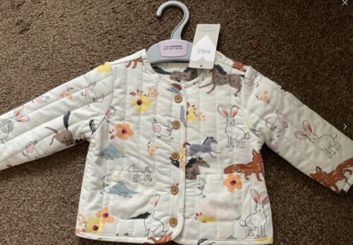 Lovely m&s lightly padded jacket age 3-6 mths  - Picture 1 of 3
