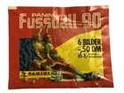 Panini Fussball 90 - 1 Original Packaging Bag/Sealed Package Rare - with 6 Images (K)